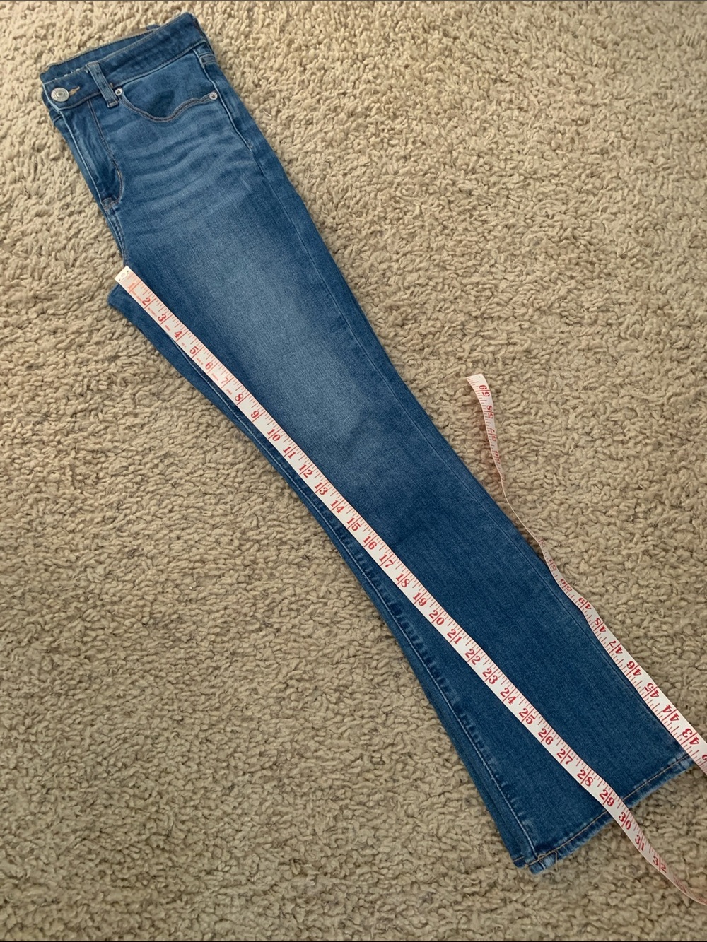 American Eagle High Rise Skinny Kick Jeans - Picture 5 of 9
